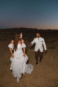 happy couple at their dream photoshoot