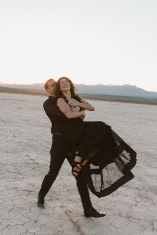 couple dancing during their session