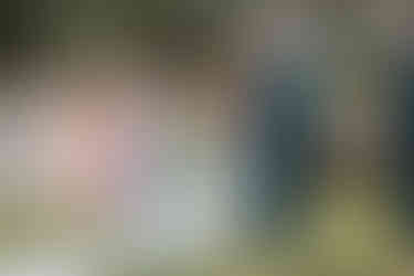 happy couple at their dream summer wedding ceremony