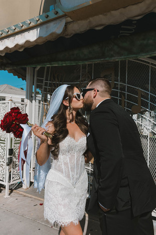 golden hour bridal portraits in las vegas