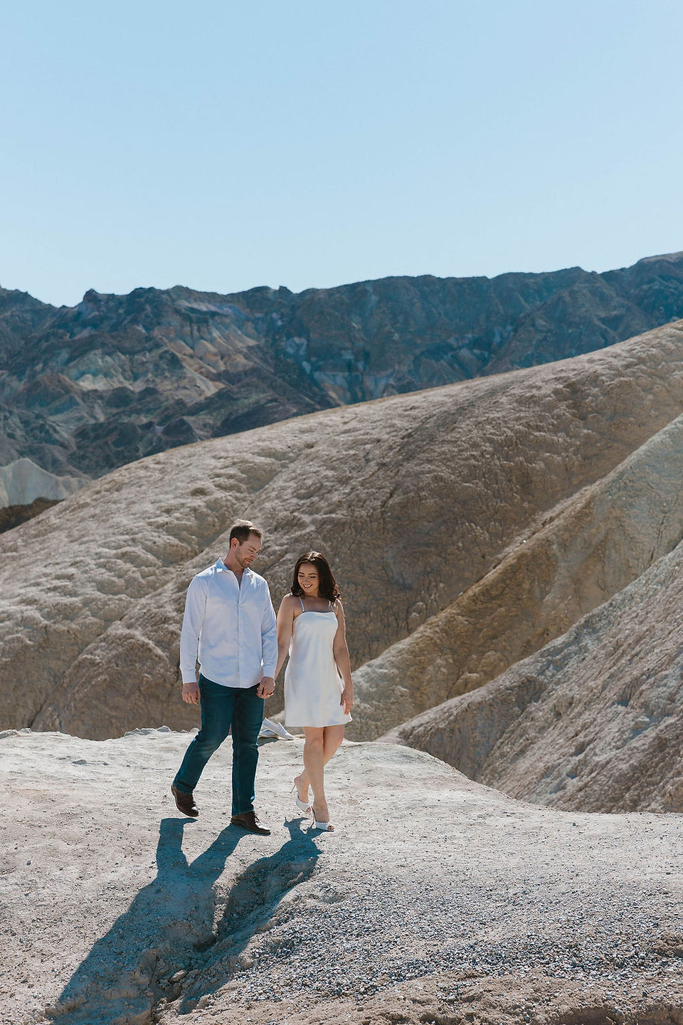 golden hour engagement session 
