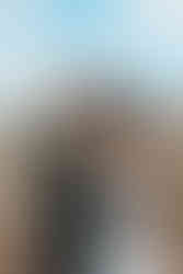 happy couple smiling at each other