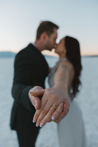 stunning closeup shot of the engagement ring