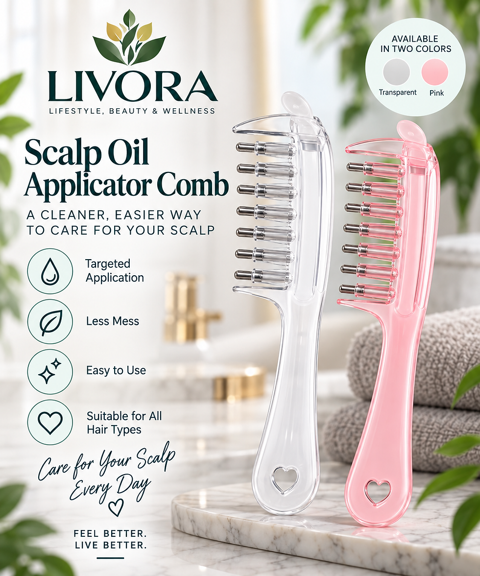 Thumbnail: Livora Scalp Oil Applicator Comb