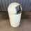 Thumbnail: Medium White Domed Trash Can