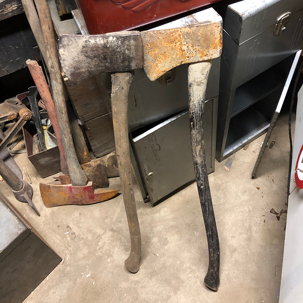 Old Rusty Axes