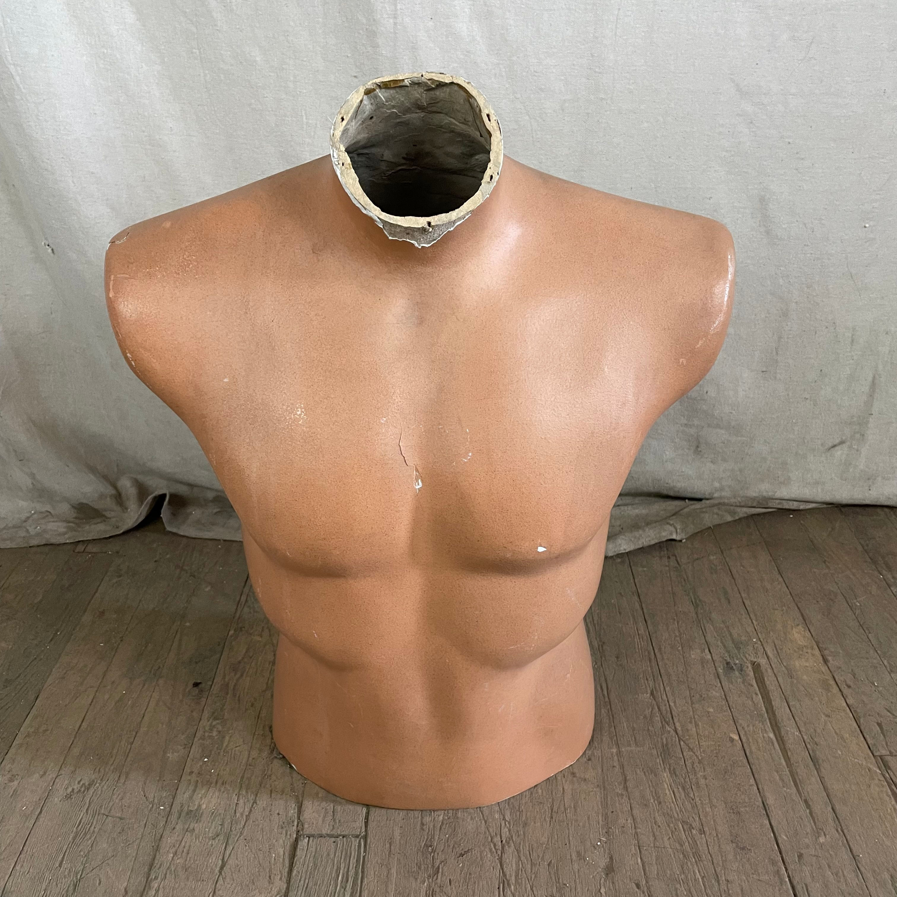 Male Mannequin Torso Store Display