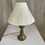 Thumbnail: Brass Lamp w/ Pleated Shade