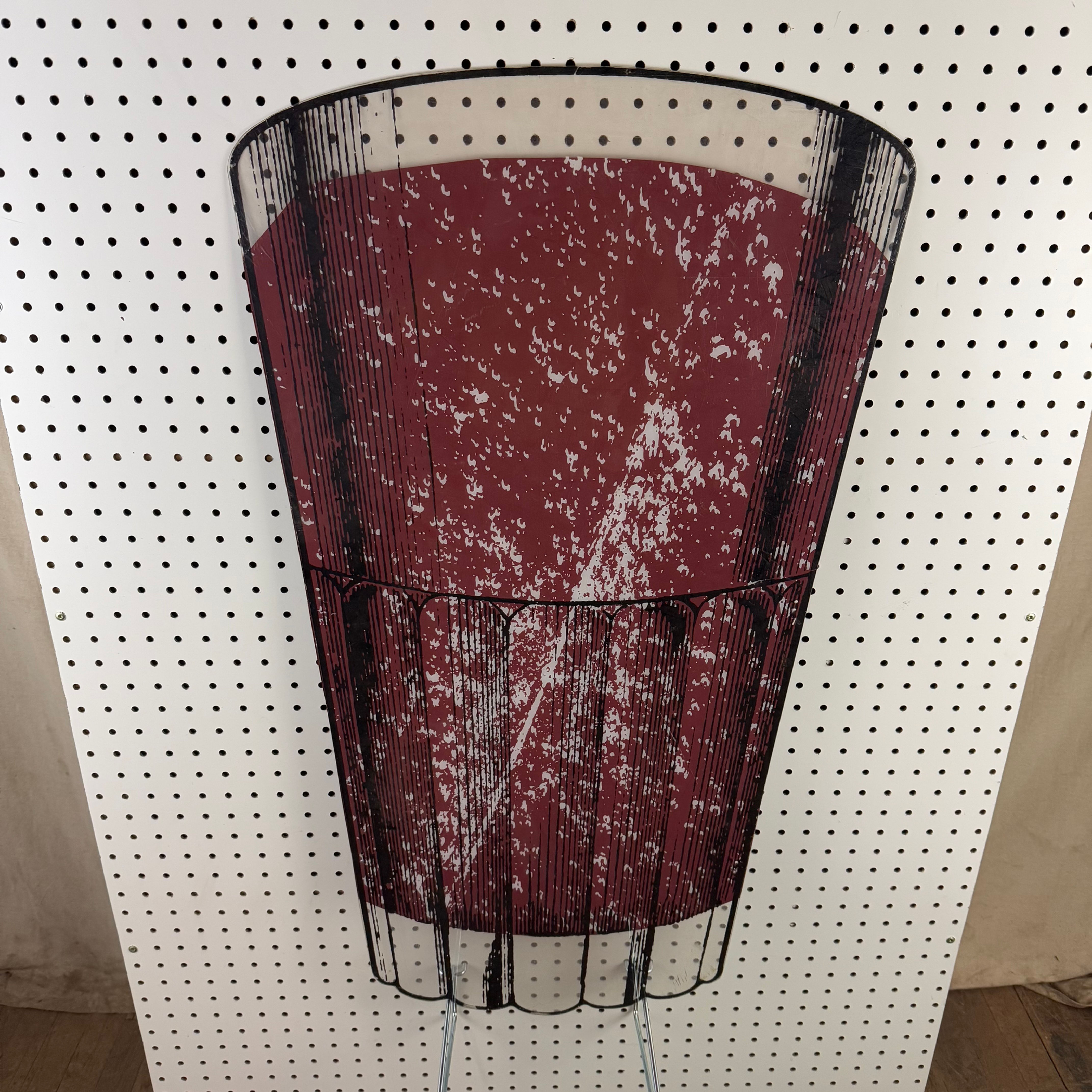 Large Soda Plastic Sign