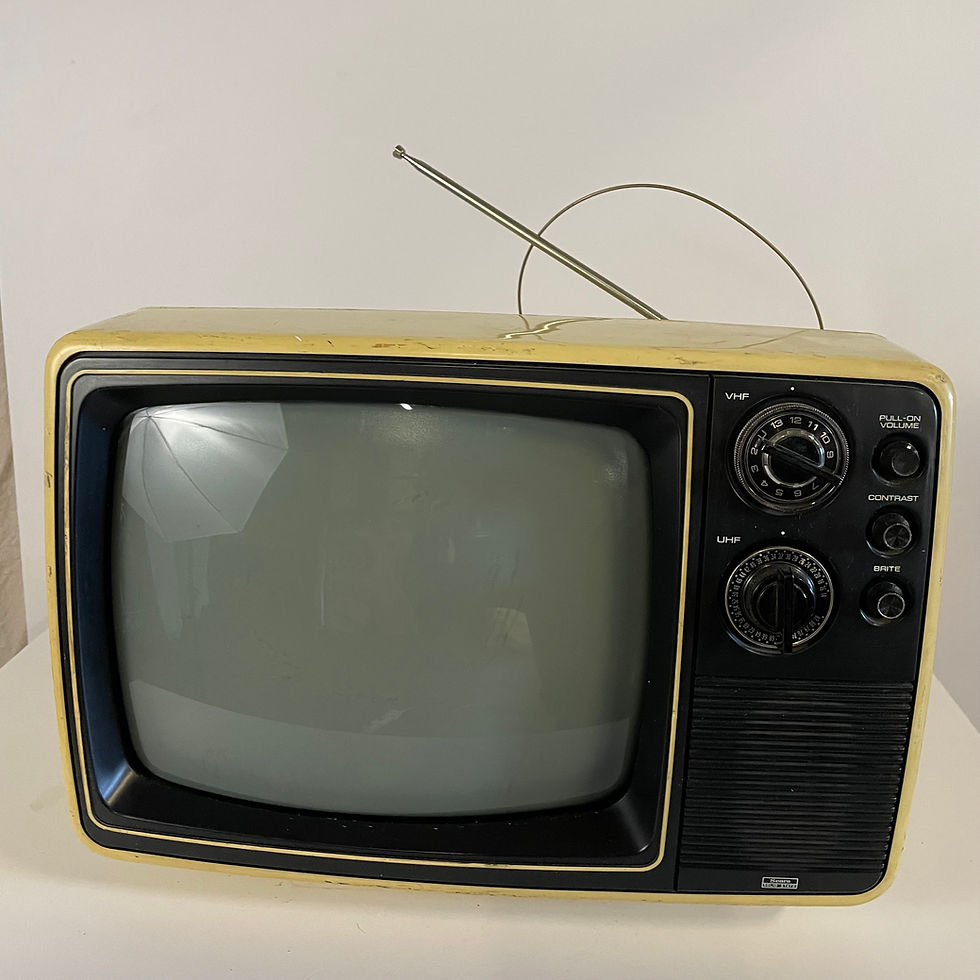 Thumbnail: Yellow Sears Solid State Television