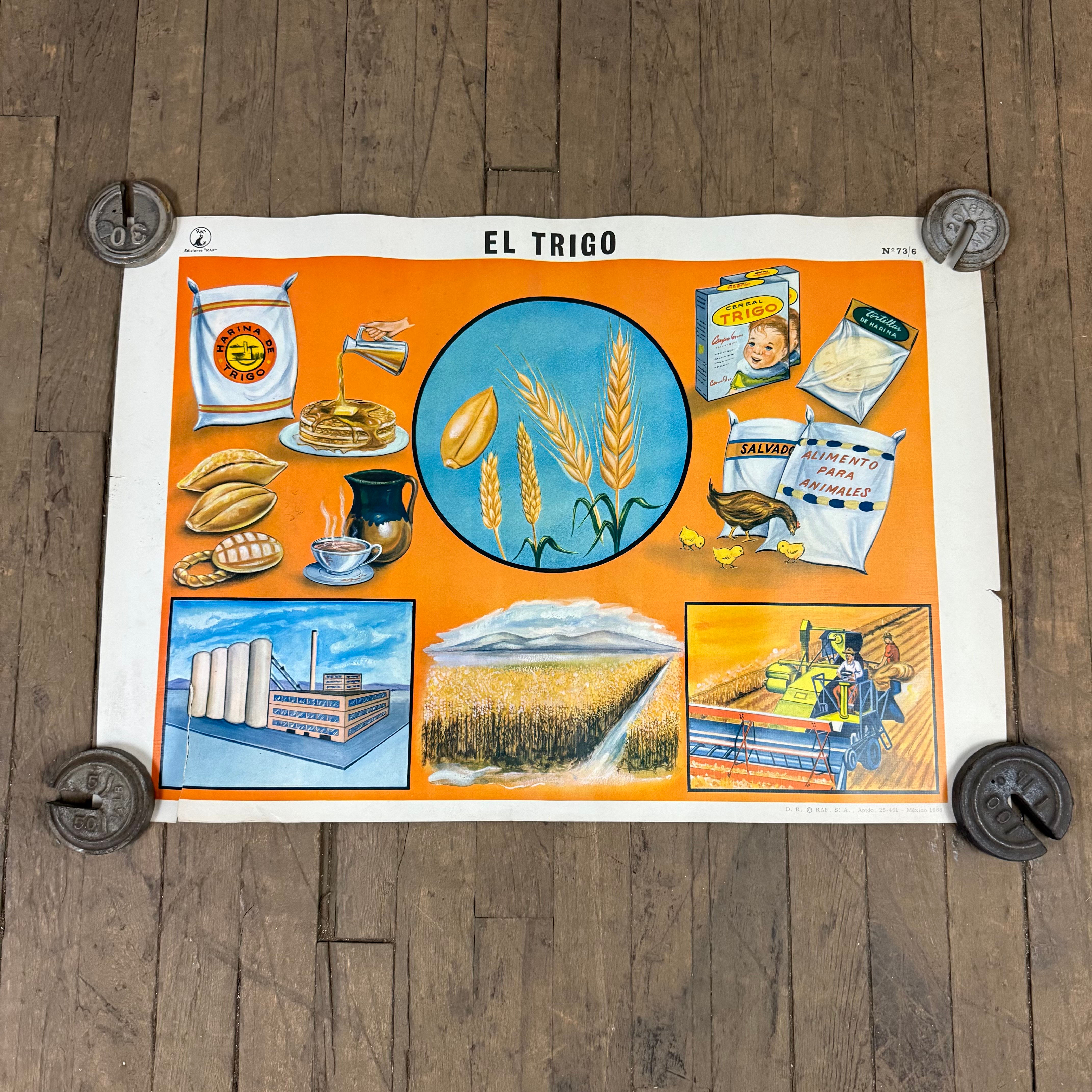 El Trigo (Wheat) Poster