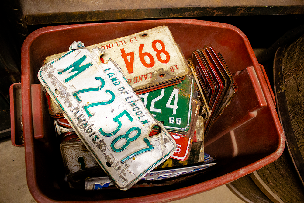 Vintage License Plates