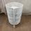 Thumbnail: White Wicker Nesting Storage Cabinet