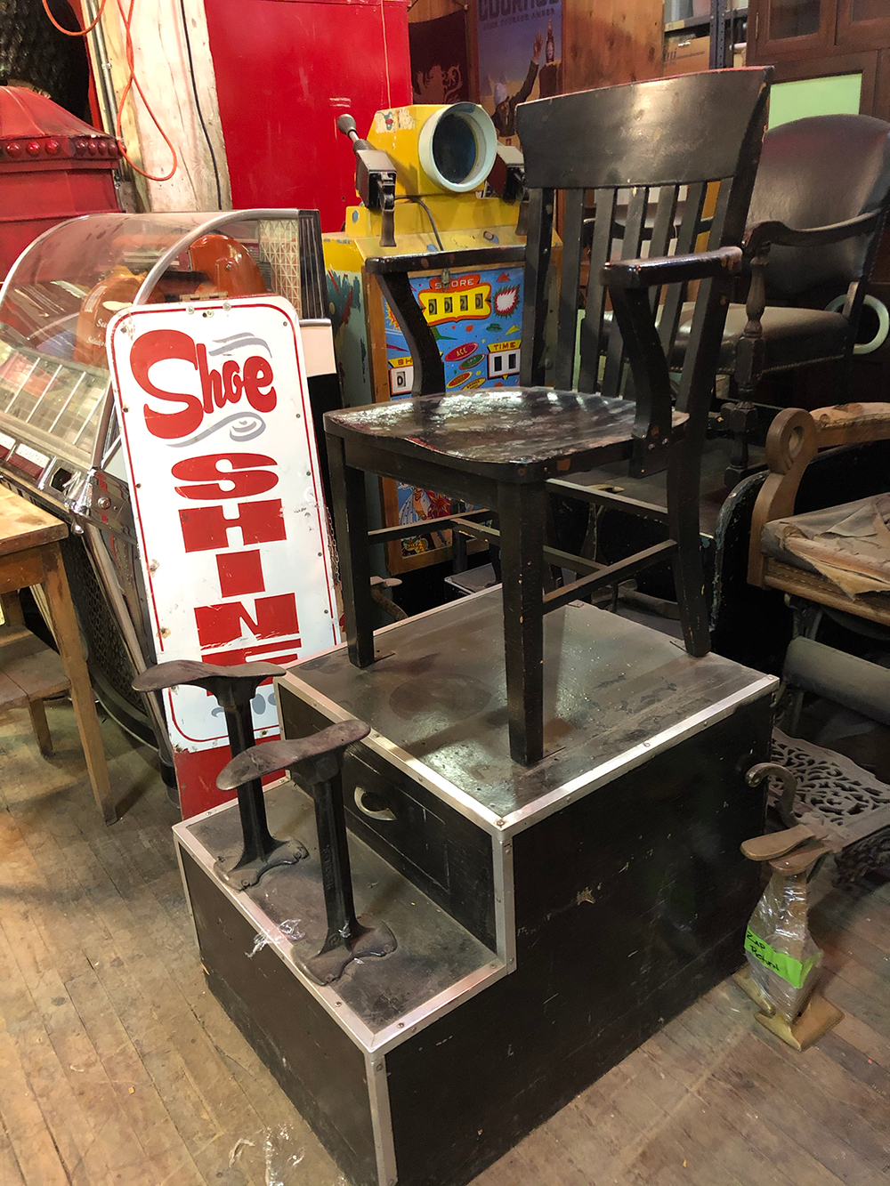 Shoe Shine Stand