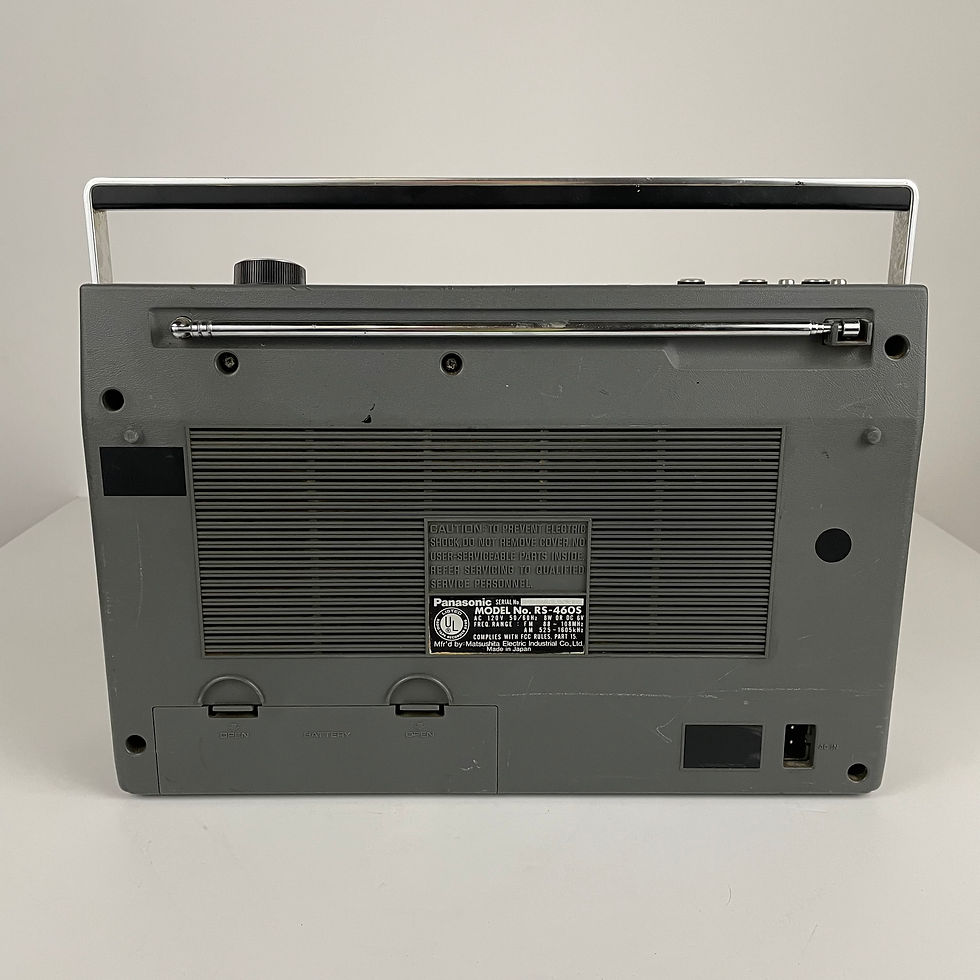 Thumbnail: Panasonic AM/FM Stereo/Cassette Recorder