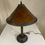 Thumbnail: Arts & Crafts Mission Mica Tensor Dual Light Lamp