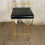Thumbnail: Black & Gold Metal Bar Stools