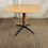 Thumbnail: Wood & Brass Pedestal Cross Table Base