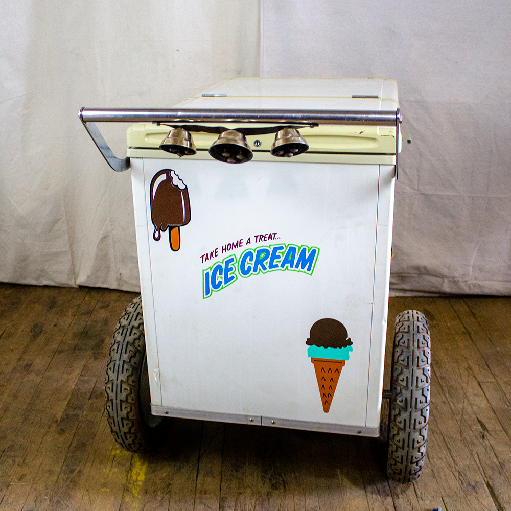 Cold Plate Ice Cream Push Carts Nelson BDC8 For Sale In