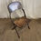 Thumbnail: Wood Seated Metal Folding Chair