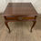 Thumbnail: Cabriole Leg Square Wood End Table