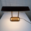 Thumbnail: 2 Pedestal Dun Ray Metal Desk Lamp