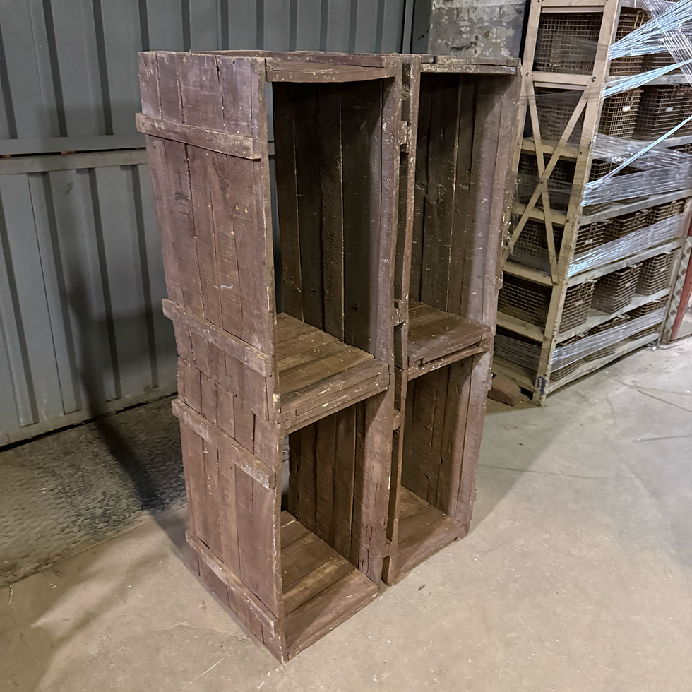 Thumbnail: Rustic Street Market Crate Shelf