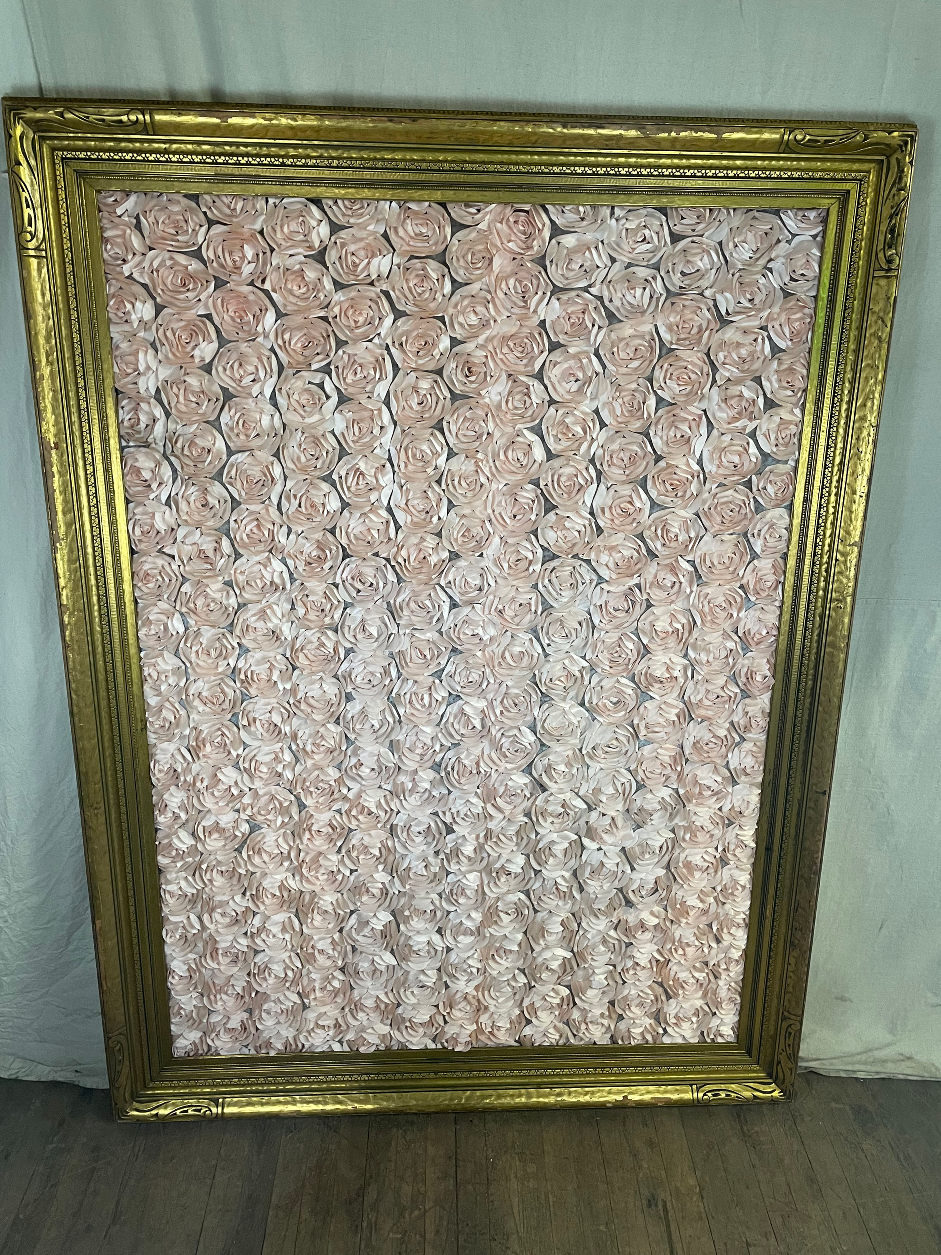 Oversized Gold Frame Photo Backdrop