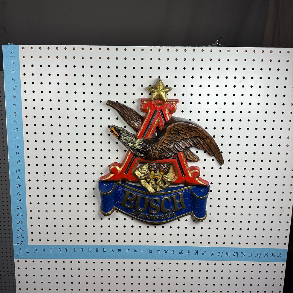 Thumbnail: Anheuser Busch Flying Eagle Relief Sign