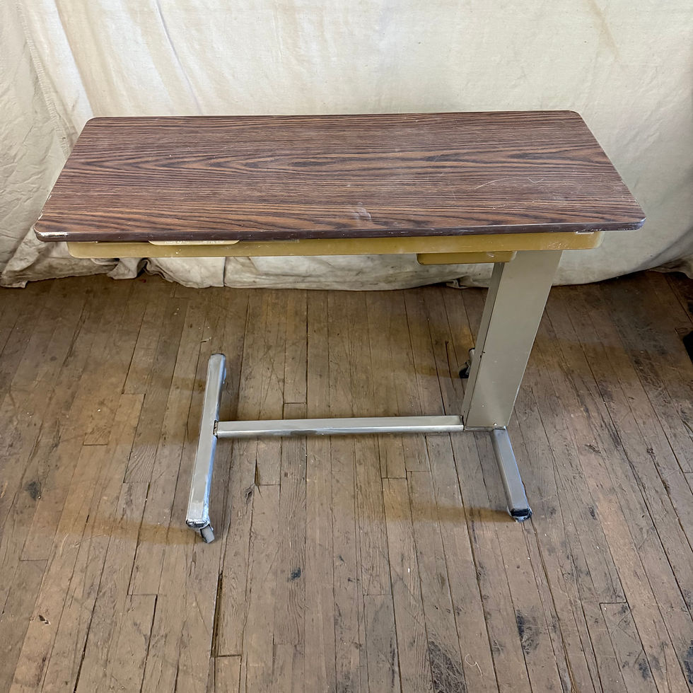 Thumbnail: Overbed Hospital Table w/ Drawer
