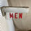 Thumbnail: Mens Hanging Restroom Sign