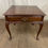Thumbnail: Cabriole Leg Square Wood End Table