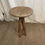 Thumbnail: Short Wooden Triangle Leg Stool