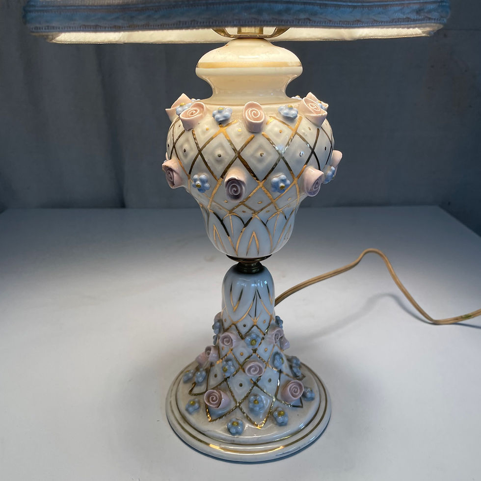 Thumbnail: Small French Ornate Lamp