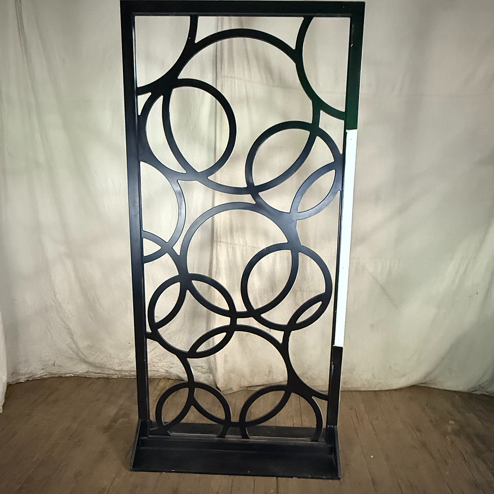 Thumbnail: Black Bubble Circle Backdrop Panels
