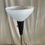 Thumbnail: Simple Vintage Black & Gold Standing Floor Lamp