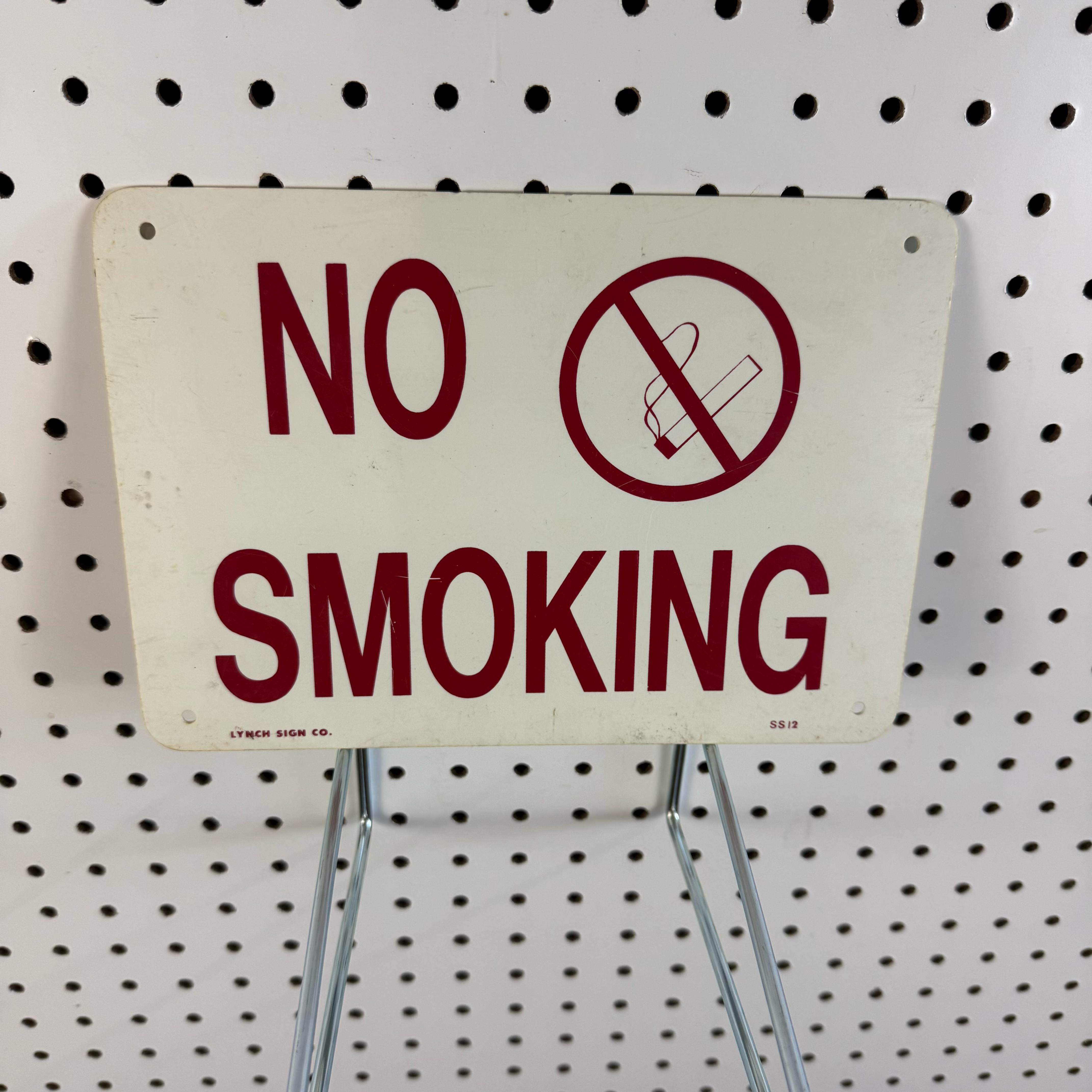 No Smoking Sign w/ Symbol