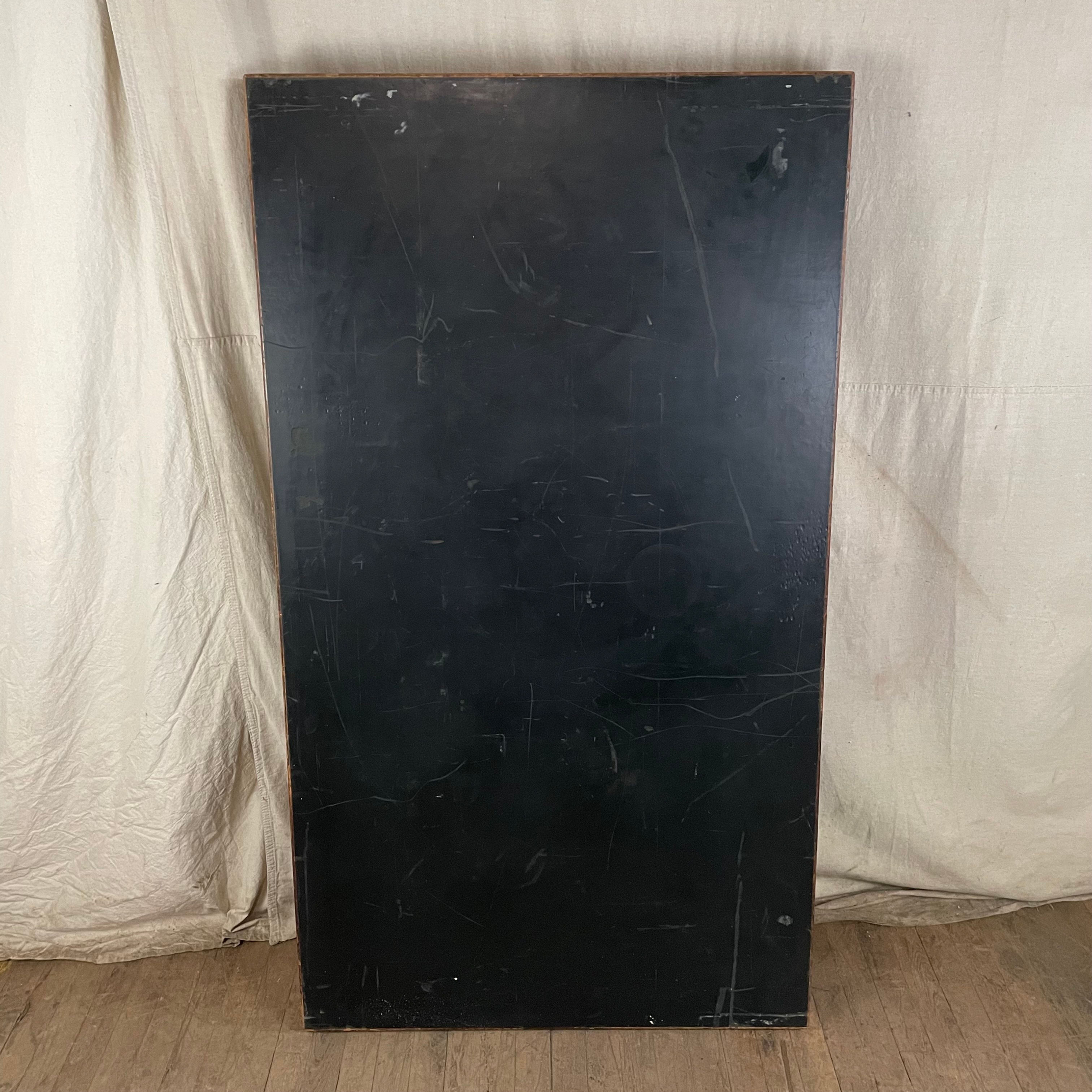 Black Top Wood Library Table