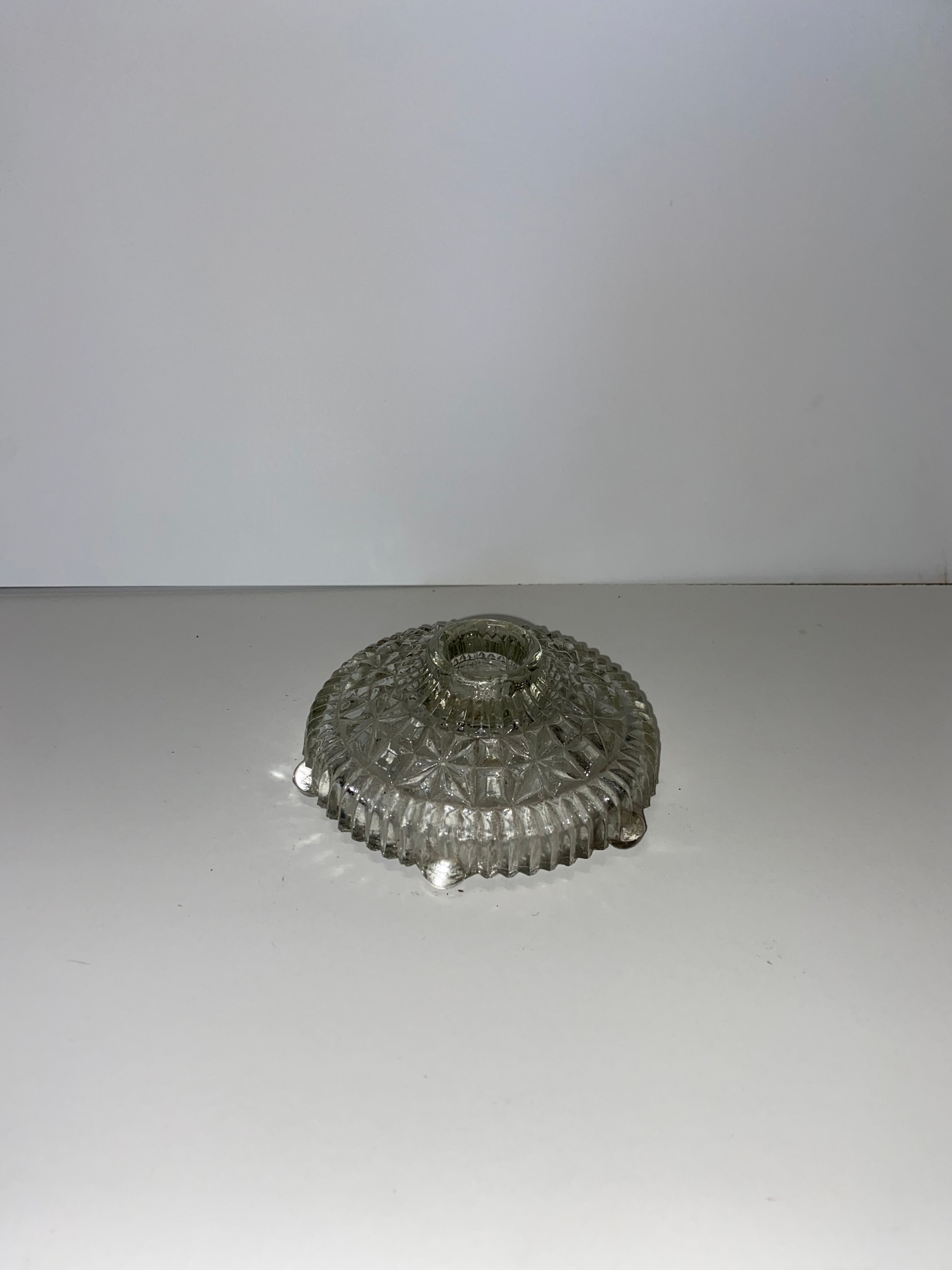 Round Crystal Candle Holder
