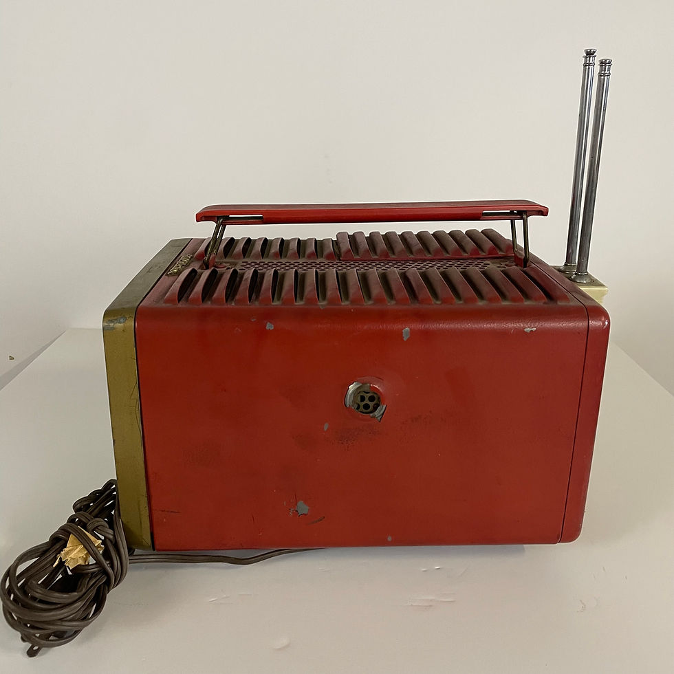 Thumbnail: Red RCA Victor Travel Television