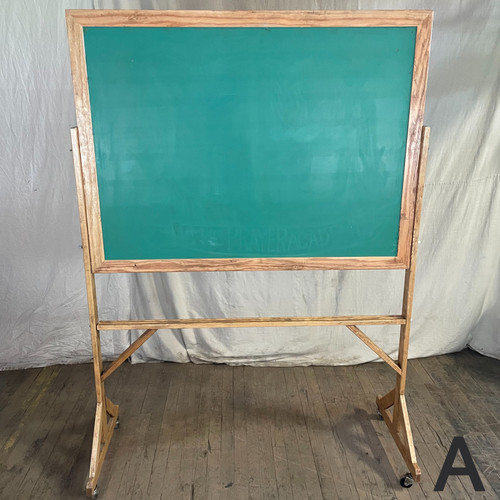 Standing Chalkboard on Wheels A zapprops