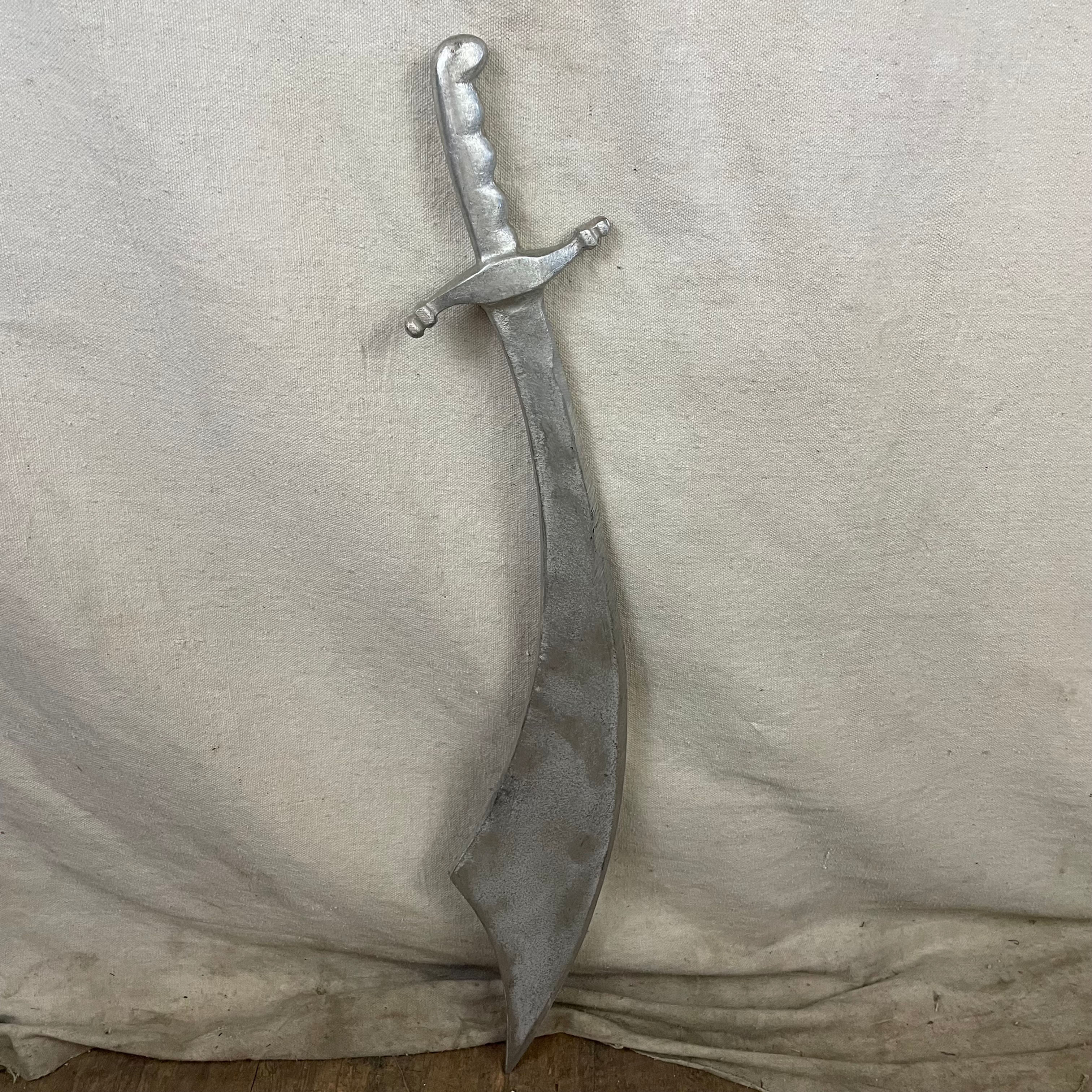 Silver Scimitar Sword