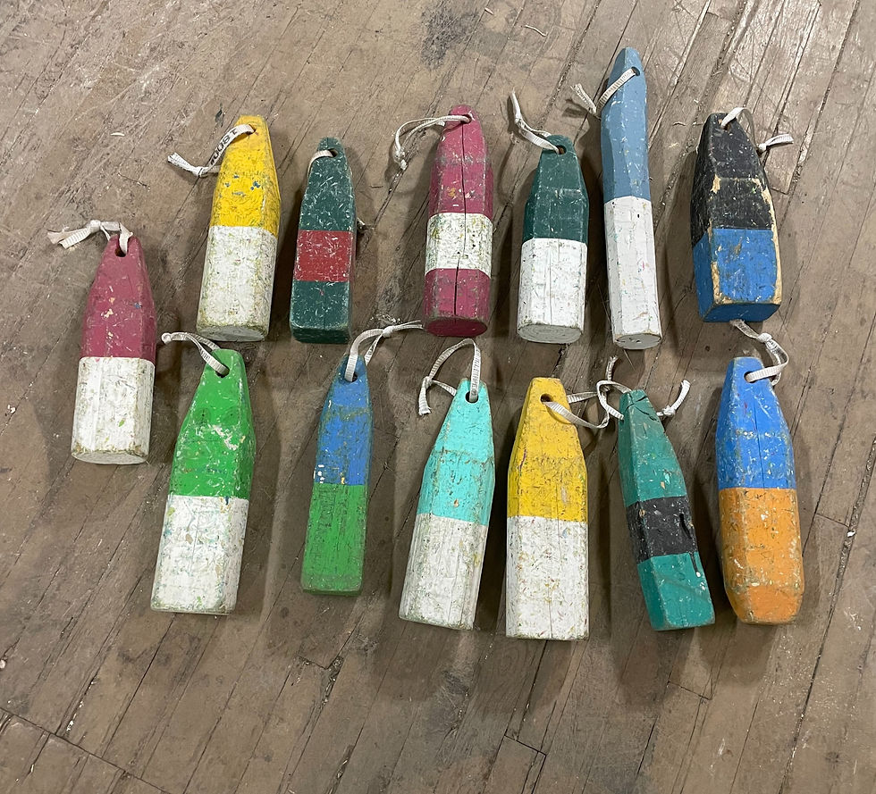 Thumbnail: Wooden Buoys