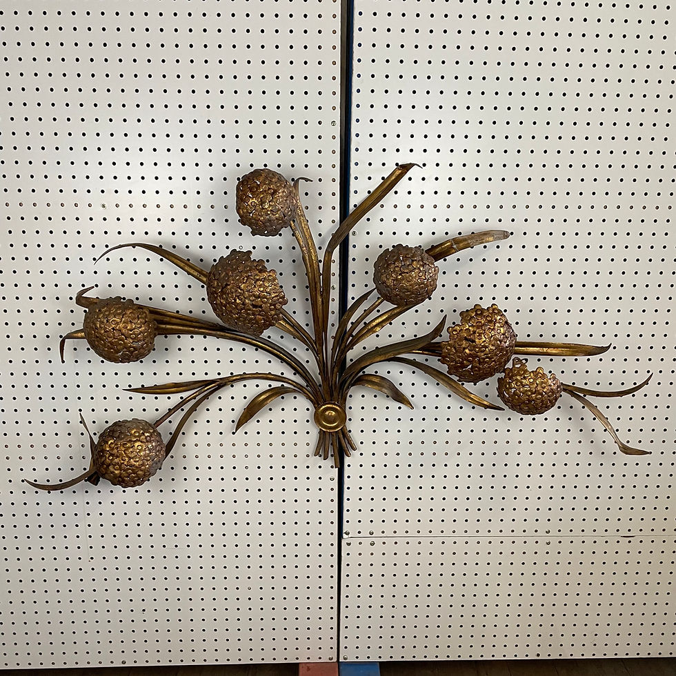 Hydrangea Metal Floral Wall Hanging