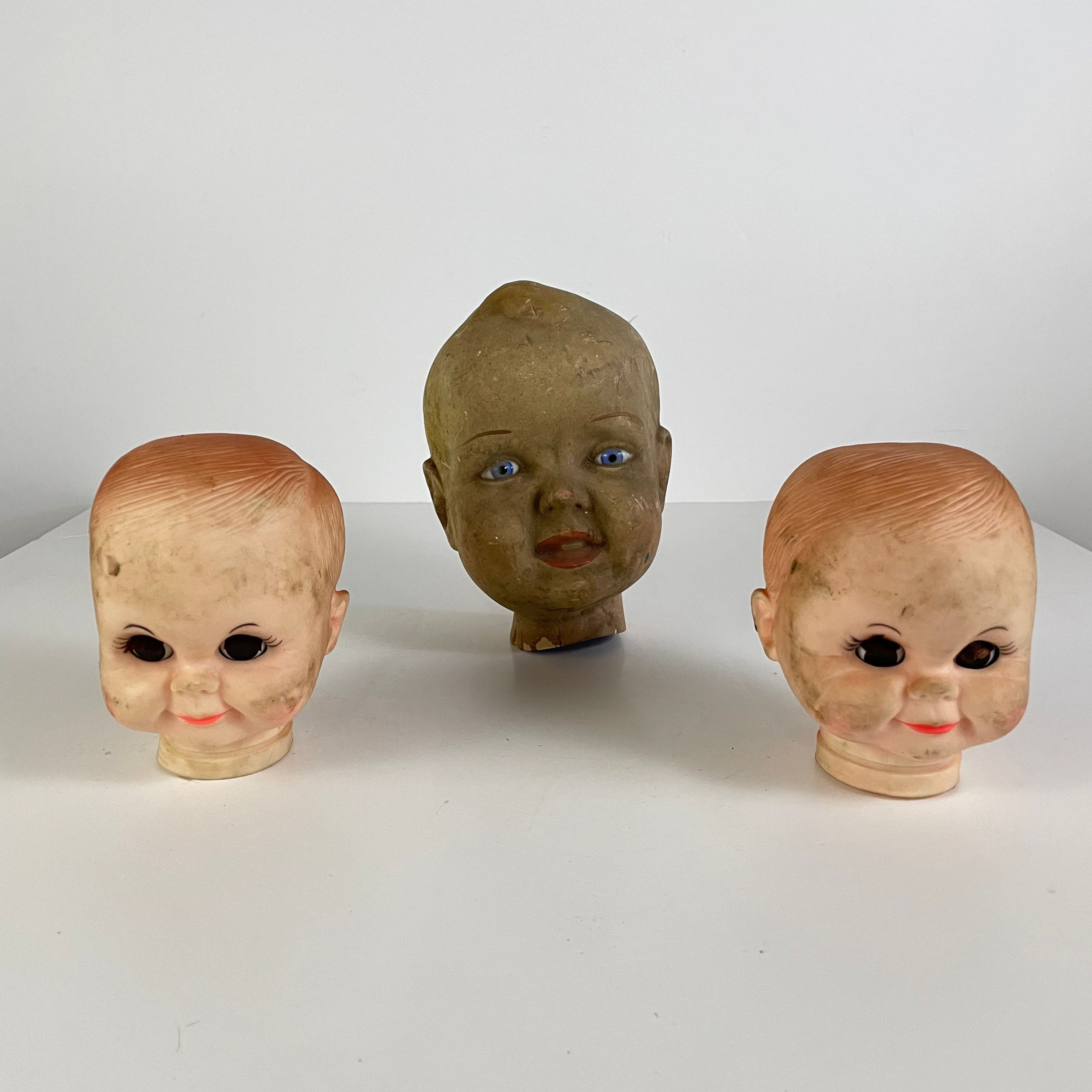 Baby Doll Mannequin Heads