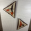 Thumbnail: Pair of Brown & Orange MCM Geese Wall Hangings