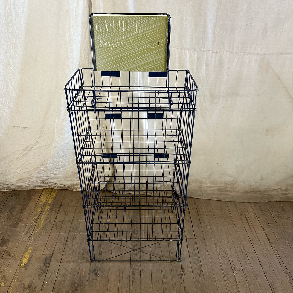 Thumbnail: Blue Ken-Rad Lamps Wire Display Rack