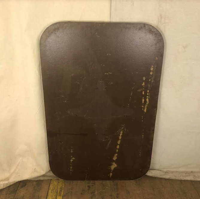 Thumbnail: 46" Yellow Formica Diner Table Top