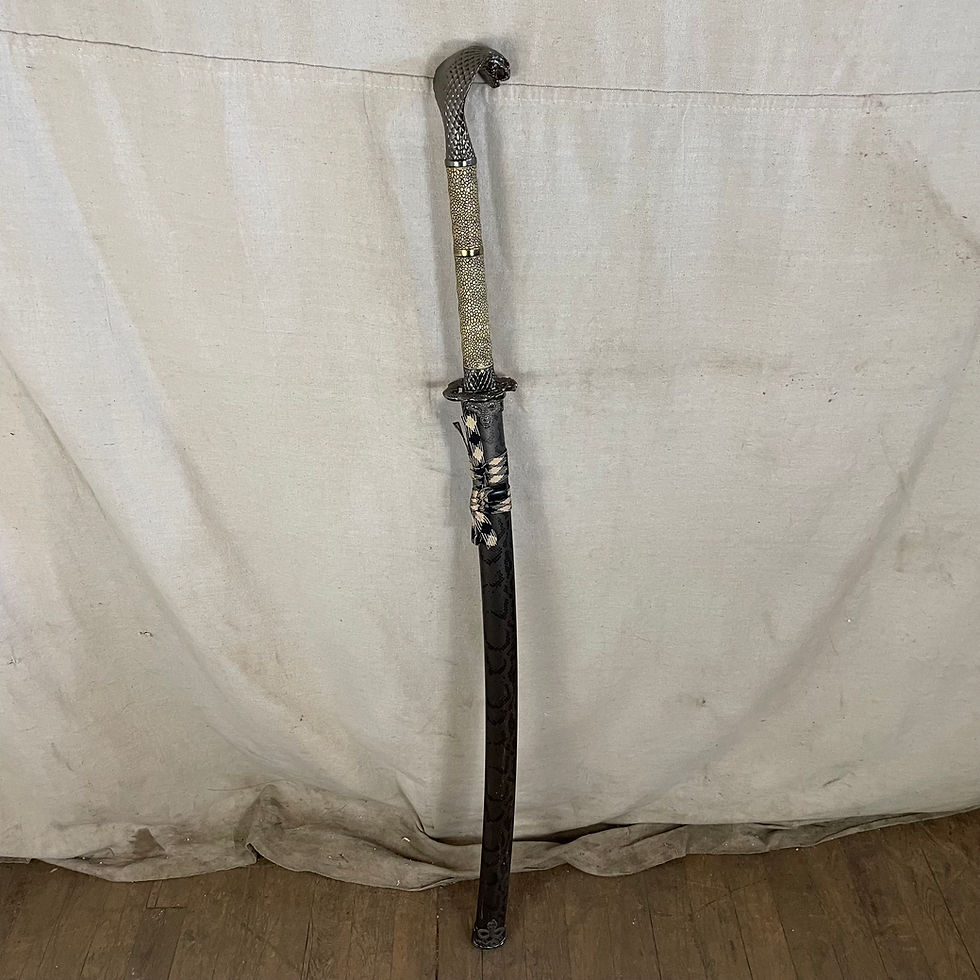 Thumbnail: Cobra Head Sword w/ Sheath