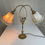 Thumbnail: Brass Dual Lucy & Ricky Bed Lamp